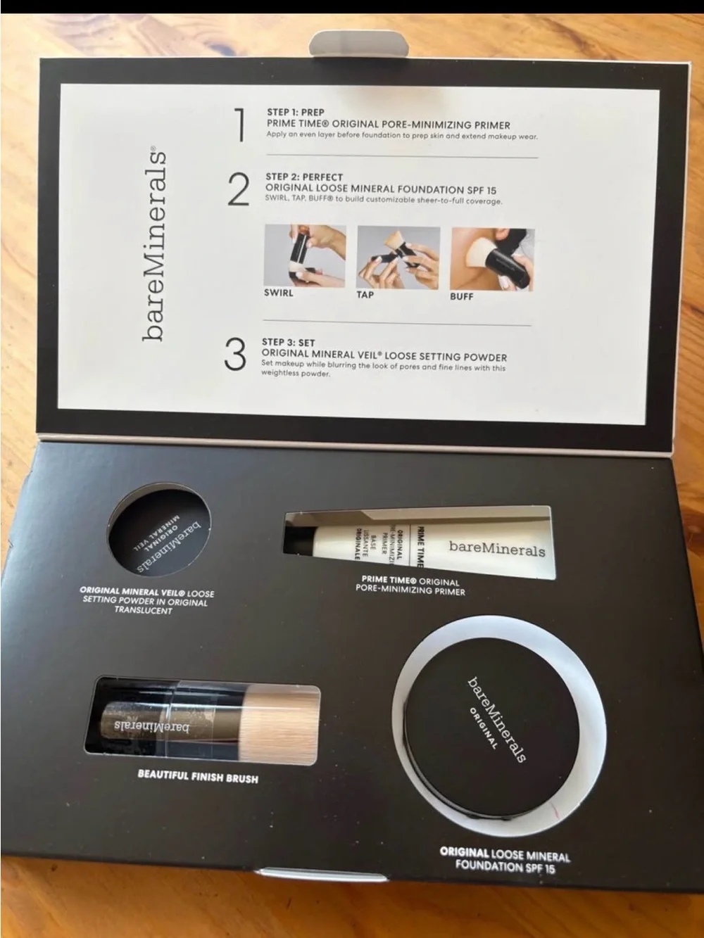NWT bareMinerals The Original Get Started Kit - 4 Piece Makeup Set Fairly Medium